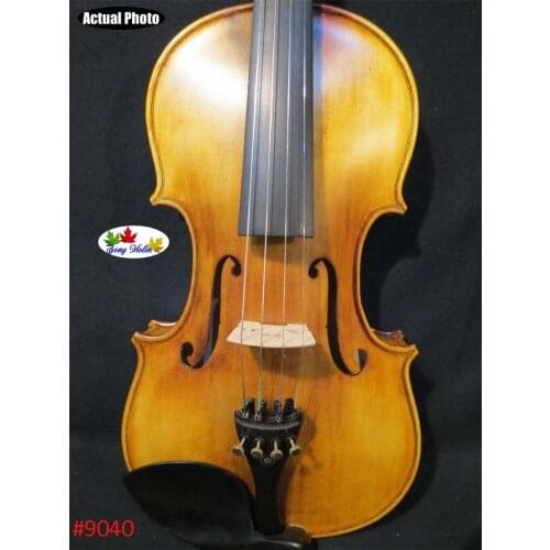 Strad style SONG Brand maestro 4/4 violin bridght and big sound free case #9040