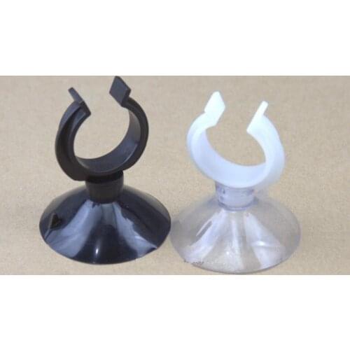 5Pcs/set Home Aquarium Suction Cup Holder Sucker for Fish Tank Air Pump Airline Tube 5/10/13/17/20/30mm Transparent Black