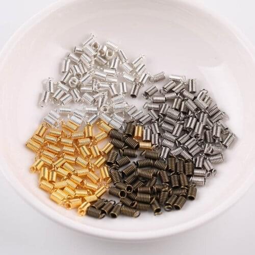 50g diy Jewelry Accessories Handmade Beaded Material Pull Spring Buckle Necklace Rope Finishing Buckle