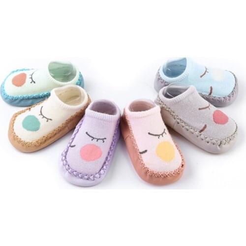 Baby Shoes Cartoon Animal Baby Girls Boys Anti-Slip Socks Slipper Soft Comfortable Casual Shoes Boots Infant Baby First Walkers