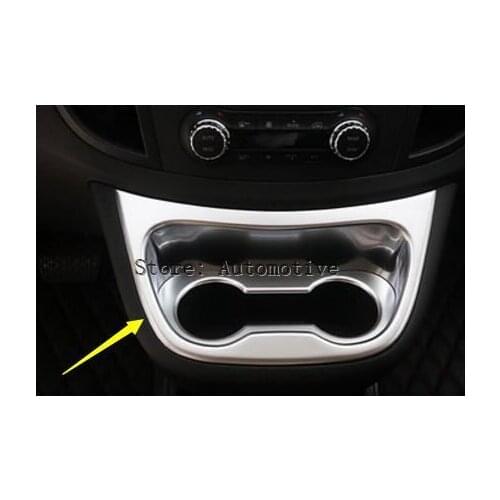 For Mercedes-Benz Vito W447 2014-2017 Inner water cup holder decoration cover trim car-styling auto accessories