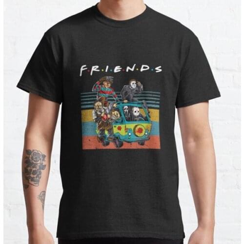 Friends It Halloween, Horror Movie Characters Classic T-Shirt