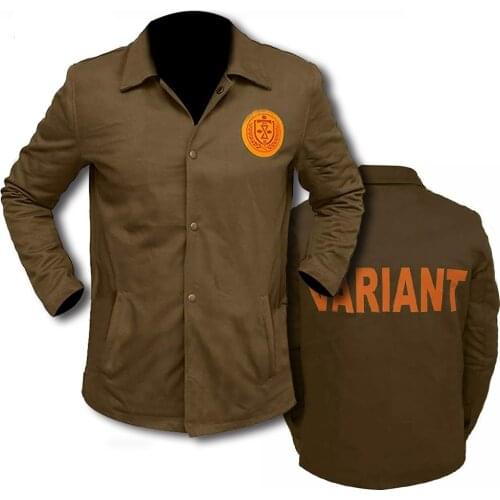 2021 Loki TVA Jacket The Variant Cosplay Tom Hiddleston Prison Costume Coat jacket