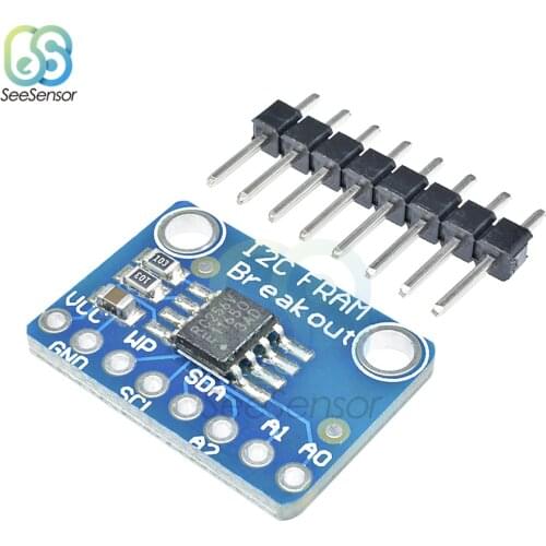 I2C Non-volatile FRAM Breakout Module 256kbit 32kbyte MB85RC256V Memory IC Development Tools Coolest New Data Storage Method