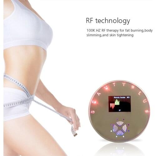 RF Body Slimming Device 4 in 1 Ultrasonic LED Skin Care Beauty Device Portable Handheld Weight Lose Body Massager For Home Use