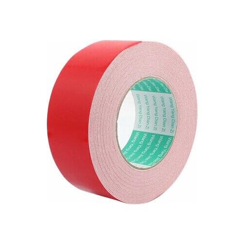 Door Seal 45x1mm Dual-side Adhesive Shockproof Sponge Foam Tape 10M Length
