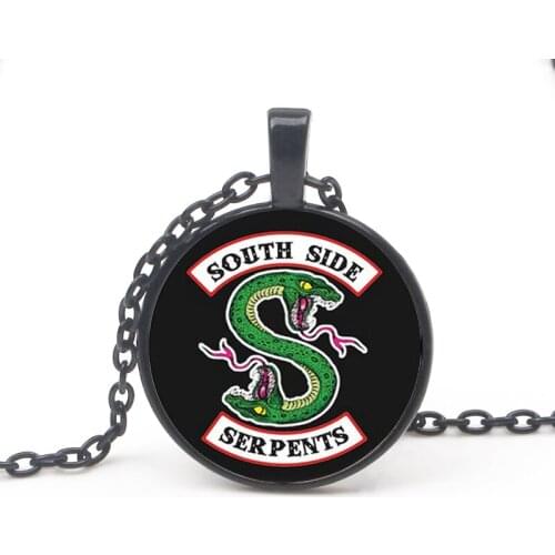 Vintage Arrival Riverdale Pendant Necklace Riverdale Jewelry Glass Dome Pendant Handmade Necklace Mystery Souvenir gifts