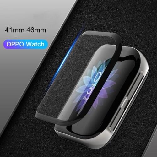1Pcs screen protector Film for OPPO Watch 41mm 46mm full Cover soft 3D curved Composite flexible protective films Guard Parts