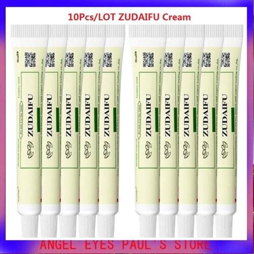 10Pcs/LOT ZUDAIFU Cream Psoriasis Cream 100% Natural Chinese Medicine ( without box)