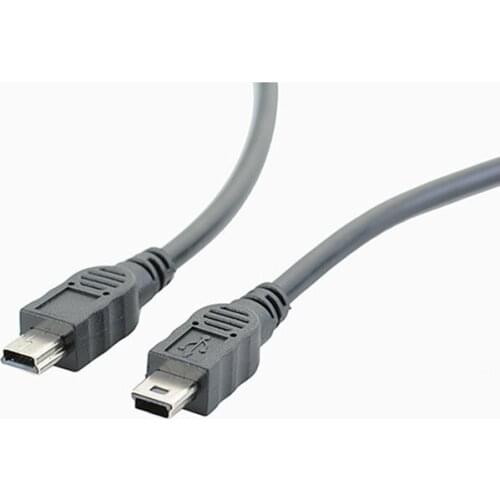 5pcs/lot High Quality M/M Mini USB 2.0 Male To Male Extension Cable Wire Extender Charging Cable Cord Adapter For Car