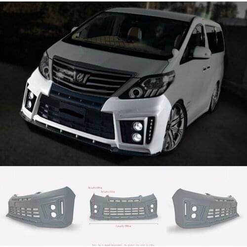 Suit For 12-14 Toyota Alpha Ah20adm Carbon Modified Resin Fiber Front Bumper