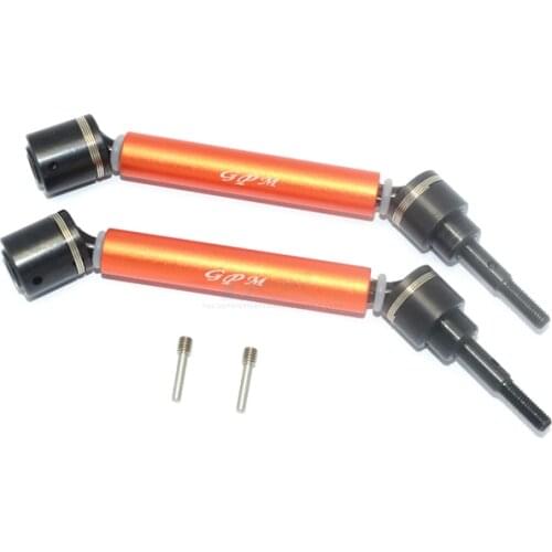 45# hardened steel head + alloy CVD front/rear compatible for TRAXXA-S 1/10 MAXX rc car part