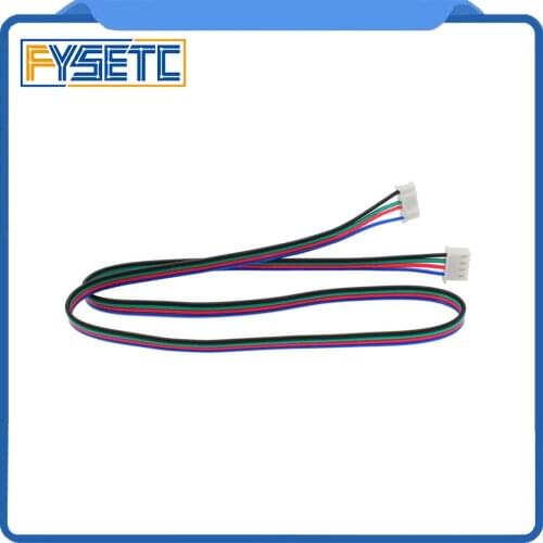 3pcs DuPont line HX2.54 4pin 50cm or 80cm or 100cm to 6pin White Terminal stepper Motor cable for Stepper Motor 3d printer