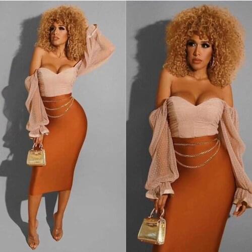 LEOSOXS Pencil Skirt