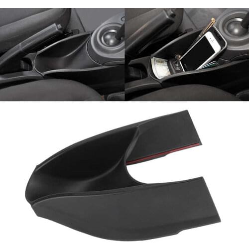 Matte Black Armrest Center Gear Shift Glove Storage Box Replacement for Smart Fortwo/Forfour 453 2015-2021 New
