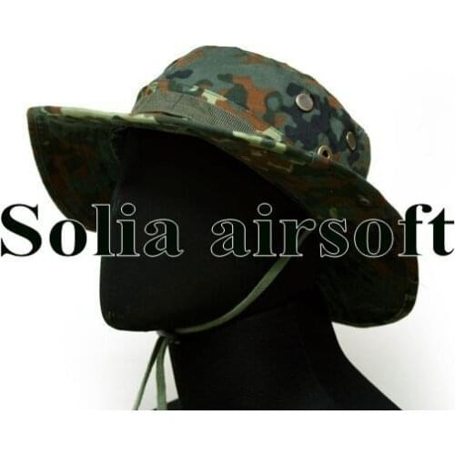 New Tactical Military Army Round-brimmed Hat Sun Bonnet Outdoor Cap Germany Camo