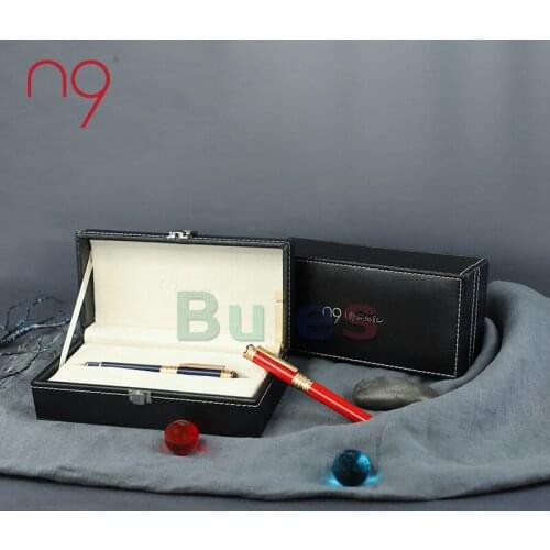 Chinese GuoFeng Design N9 24K Gold-plated Fountain Pen,Office Gel Pen Gift Set,Writing Smooth and Lasting,School Supplies