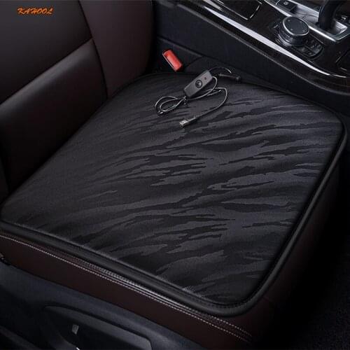 KAHOOL 12V Heated car seat cover for Nissan all models note qashqai almera juke x-trail leaf teana tiida altima Winter Pad