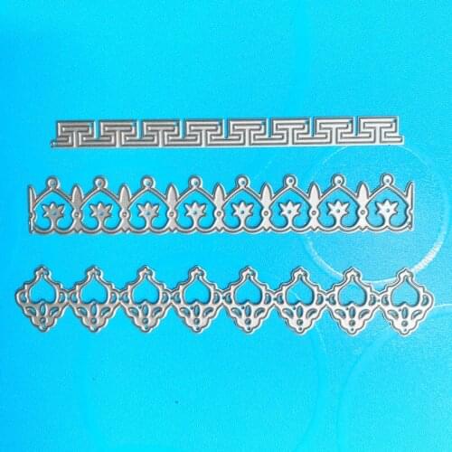 YINISE SCRAPBOOK Metal Cutting Dies For Scrapbooking Stencils FLOWER LACES DIY PAPER Album Cards Making Embossing Die CUT Cuts