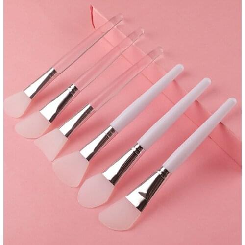 1/5pc New Professional Silicone Mask Brush DIY Make-up face Mask Brushes Cosmetics brush For Womens foundation Makeup Tools kit