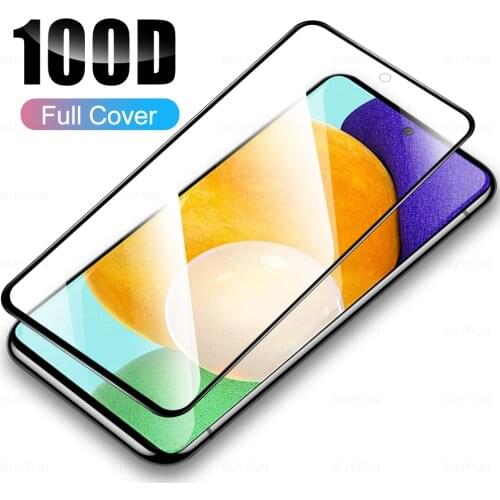 100d full tempered glass for samsung a52 5g protective glass for samsung a72 a32 sansum a31 30 31a safety screen protector film