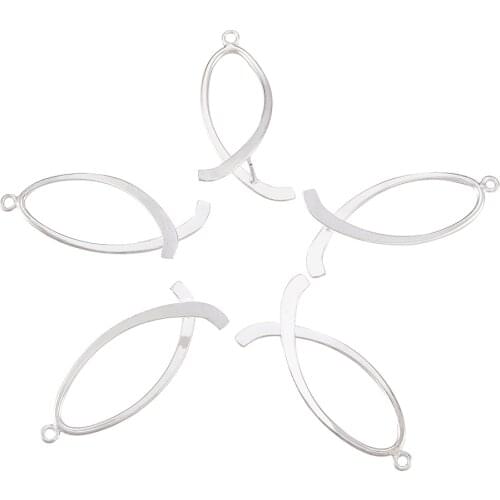 5pcs/lot Brass Ice Pick & Pinch Bails Pendant Clips Clasp Hook Jewelry Earrings Accessories about 38~39x17~18mm, hole: 2mm