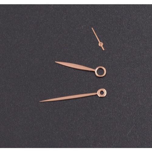 Parnis Rose gold Watch Hand fit Eta 6497 6498 Hand Winding Movement