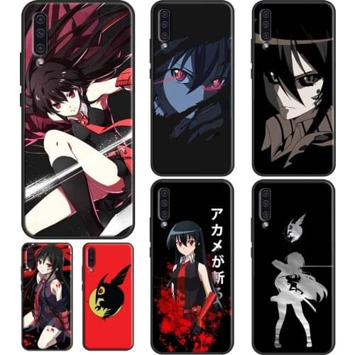 Anime Akame Ga Kill Case For Samsung A51 A71 A11 A31 A50 A70 A40 A02S A20S A12 A32 A42 A52 A72 A20e A21S Coque