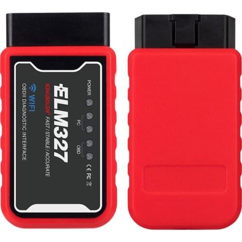 ELM327 WiFi V1.5 PIC18F25K80 Chip OBDII Diagnostic Tool Support iOS/Android System ELM327 OBD2 Car Scanner Auto OBD Code Reader