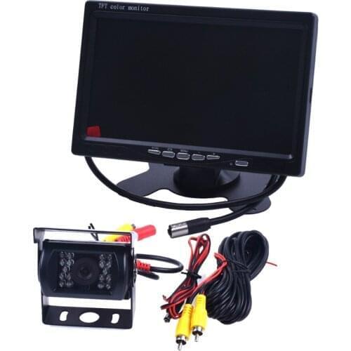 HD CCD 120 Degree IR Nightvision Waterproof Car parking Rear View Camera Cmos Bus Truck Camera For Bus & Truck