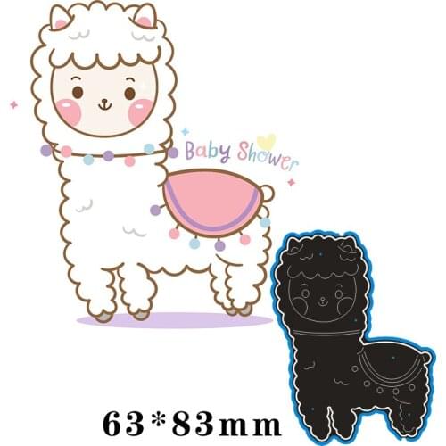 63*83mm sheep New Metal Cutting Dies Scrapbook paper decoration template Embossing DIY Paper Card Craft