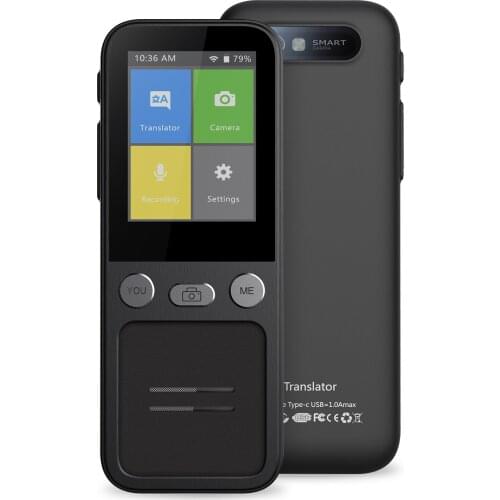 2021 Newest Offline 138 languages Camera Voice Translator Portable Smart Translation Wifi