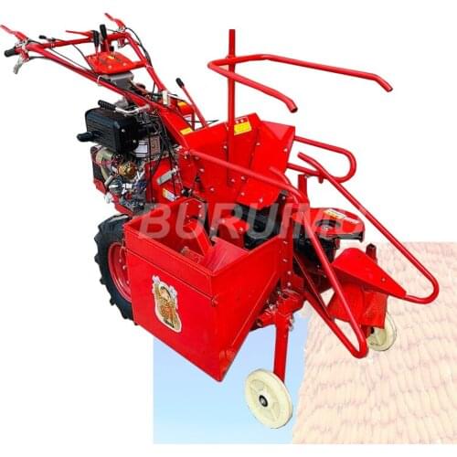 Drive Corn Harvester Corn Skinning Machine Farm Reaper Easy Operation High Harvesting Efficiency Peeling Sheller