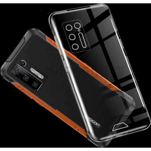 For Doogee S97 Pro Case Transparent TPU Silicone Back Cover Phone Case For Doogee S97 Couqe Funda