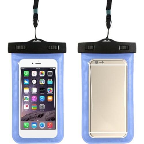 Universal Swimming Bags Cell Phone Transparent Cover PVC Waterproof Underwater Bag For iPhone XS 7 8 all models Mobile Phone
