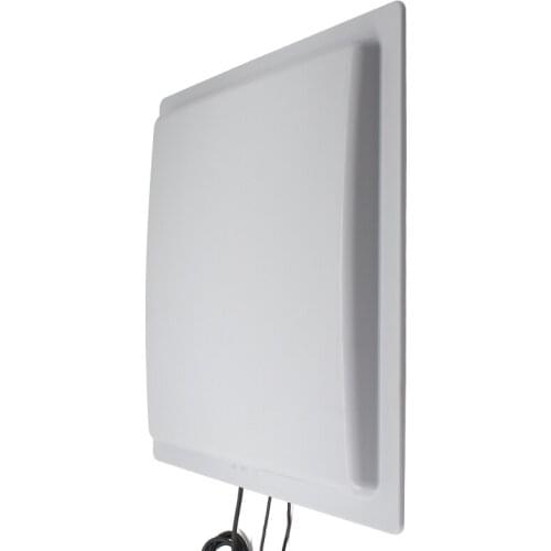 Yanzeo R788 UHF RFID Reader 25m Long Range RJ45 USB RS232/RS485/Wiegand Output Outdoor IP67 12dbi Antenna Integrated UHF Reader