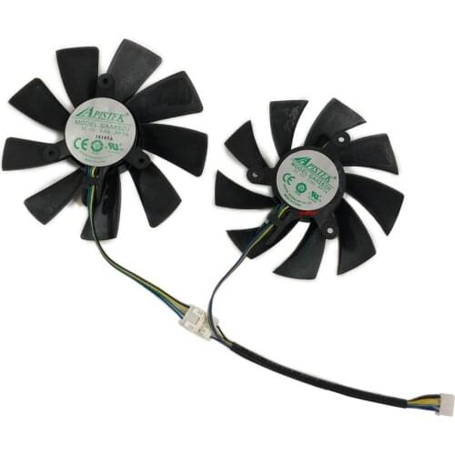 ZT-P10710G-10P GTX 1070 Ti Mini GPU Alternative Cooler Fan For ZOTAC ZT-P10810G-10P gtx1080ti MINI Video Cards As Replacement