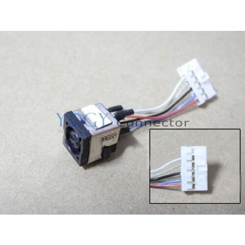 10x New DC Jack with Cable Connector Socket fit for Dell Alienware M11X