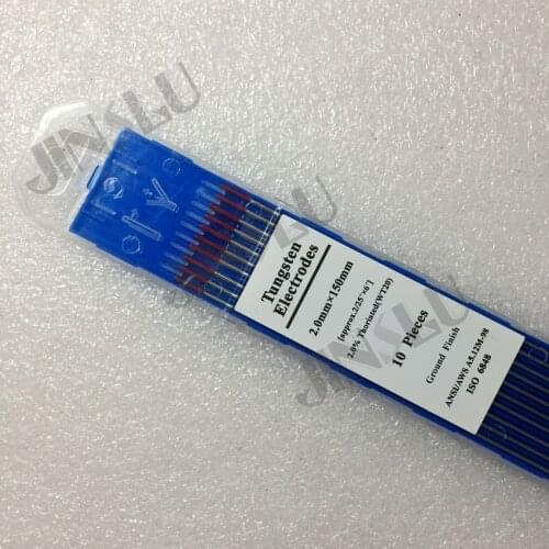 20PCS 2.0mm red head thoriated tungsten 150mm tungsten needle tungsten electrode