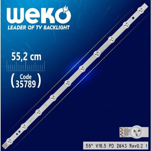 55 V16.5 PD 2643 REV0.2 1 - A - 58.4 CM 10 LED- (WK-1255)