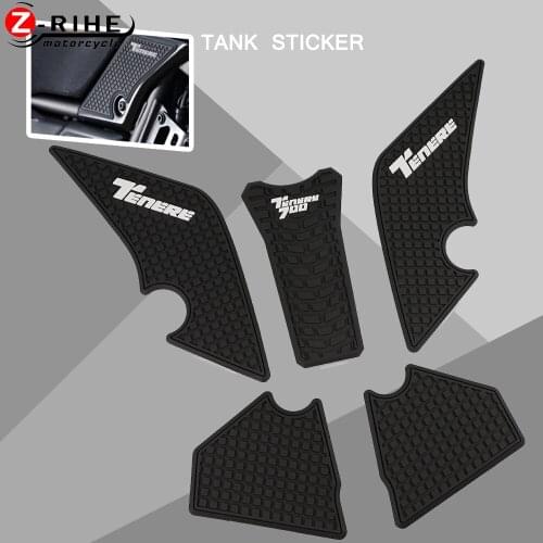 For Yamaha T7 19 2020-2021 Motorcycle Accessories Tank sticker For Yamaha Tenere 700 Tenere700 2019-2021 Gear Shift Lever Guard