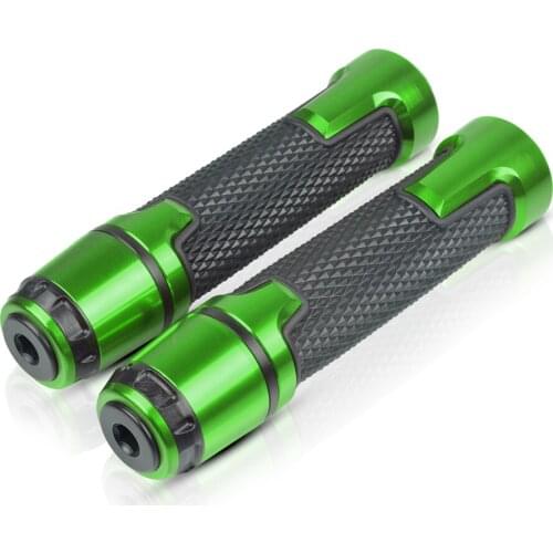 7/8" Aluminum Motocycle Handle bar Hand Grips hand grip For Kawasaki Z300 2008 2009 2010 2011 212 2013 2014 2015 2016 2017 Z-300