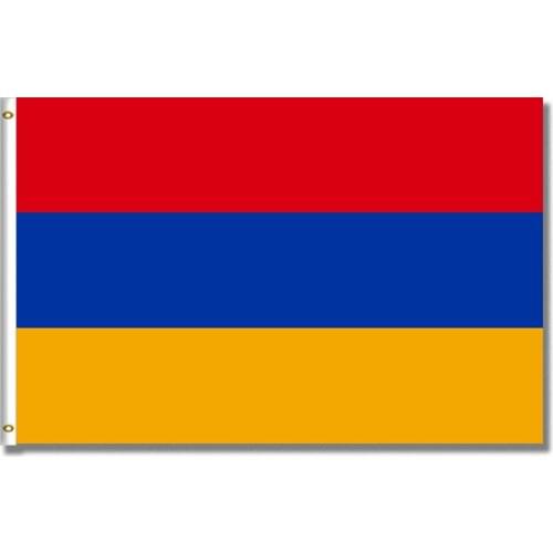 Armenia 90 x 150cm flag National flag Home Decoration flag Digital printing Armenia Banner