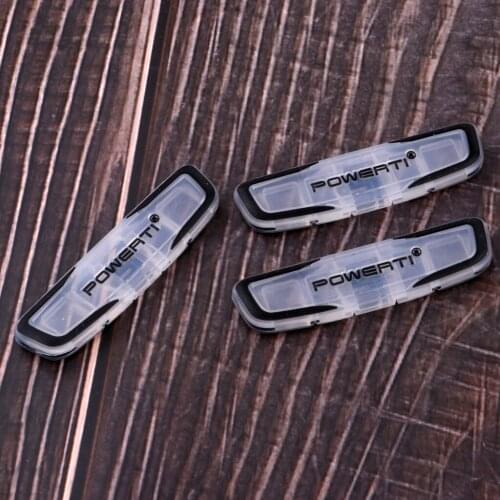 Perfeclan 3 Pieces Long Tennis Racquet Shock Absorber Vibration Dampeners Damper Set Tennis Racquet Shock Absorber