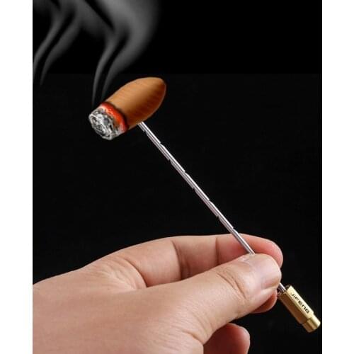 Cigar Puncher Cigar Needle Drill Loose Portable outdoor travel Stainless Steel Cigar punch needle Smoking Tool Cigar Accessories