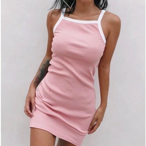 Hwgssyiwu Sleeveless Summer Dresses