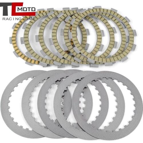 Clutch Friction Disc Plate Kit for Suzuki SP500 SP600 DR500 SP DR 500 600 LS 400 650 1981-2017 LS650 Savage DR600R DR500 ST400