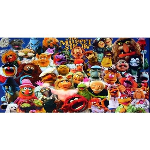 The Muppets pattern printing cool and big beach towel super soft bamboo fiber bath towels for gym travel shower 140x70cm