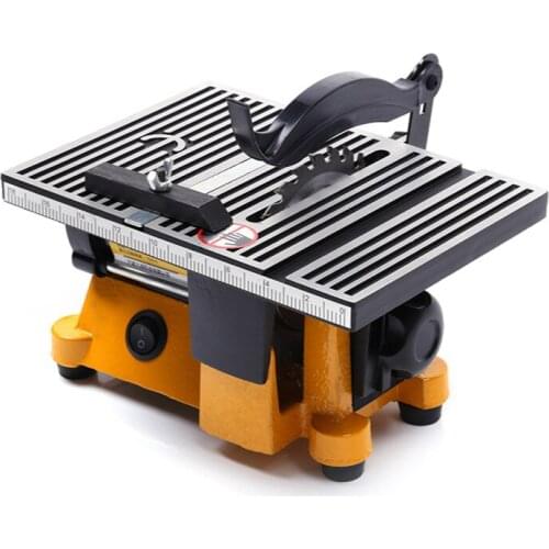 Mini table saw Mini table sawing machine Wood, steel plate, glass tile cutting machine