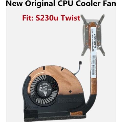New Original For Lenovo ThinkPad S230u Twist Cooling Fan CPU Cooler Heatsink Radiator FRU：04W6939 04W6940